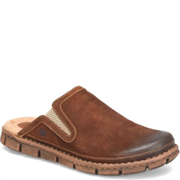 Born | For Men Maxim Slip-Ons & Lace-Ups - Glazed Ginger Distressed (Brown)