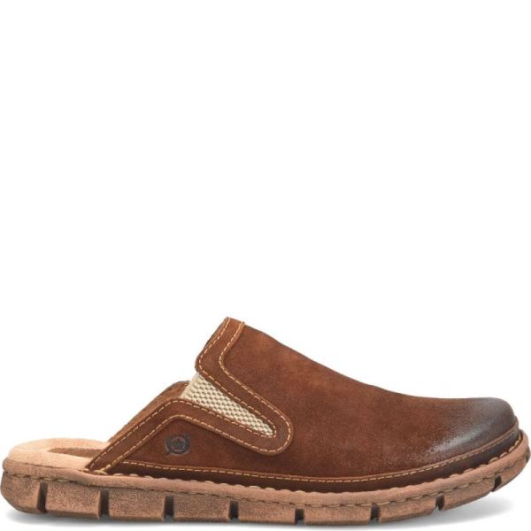 Born | For Men Maxim Slip-Ons & Lace-Ups - Glazed Ginger Distressed (Brown)