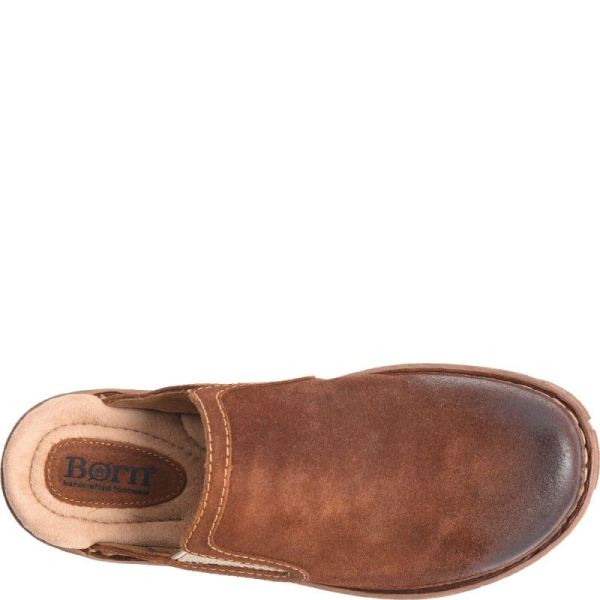 Born | For Men Maxim Slip-Ons & Lace-Ups - Glazed Ginger Distressed (Brown)