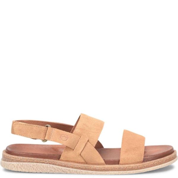 Born | For Women Cadyn Sandals - Camel Suede (Tan)