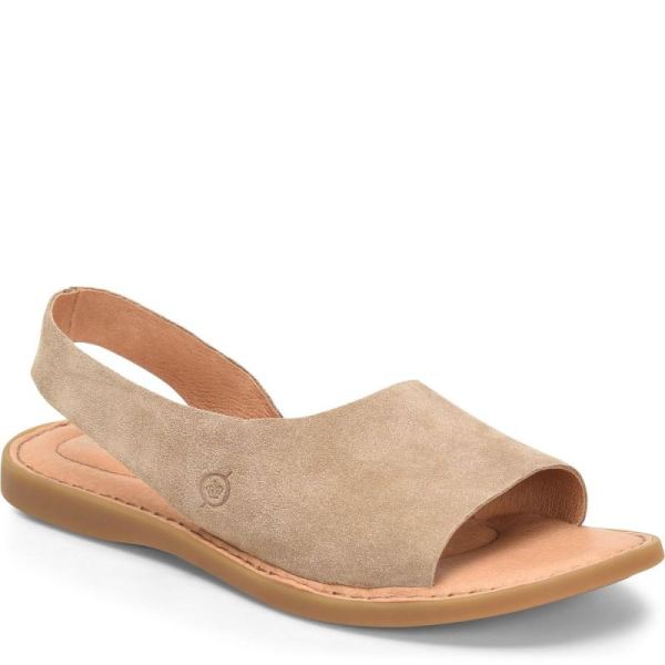 Born | For Women Inlet Sandals - Taupe Suede (Tan)