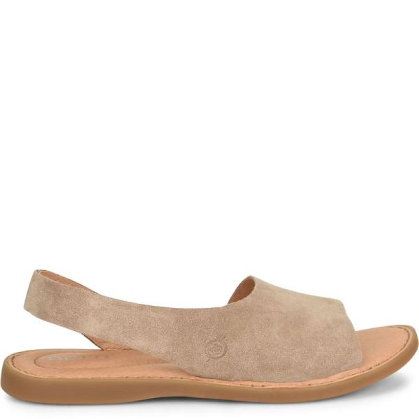 Born | For Women Inlet Sandals - Taupe Suede (Tan)