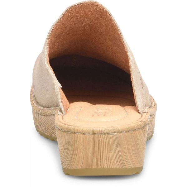 Born | For Women Andy Clogs - Cream Visone Distressed (Tan)