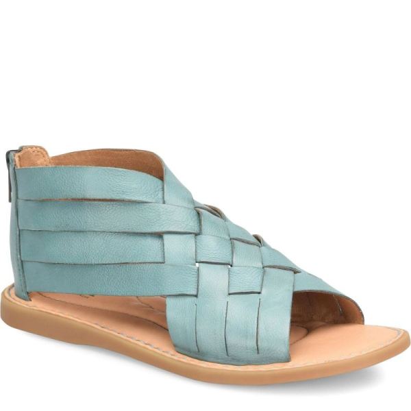 Born | For Women Iwa Woven Sandals - Turquoise Lagoon (Green)