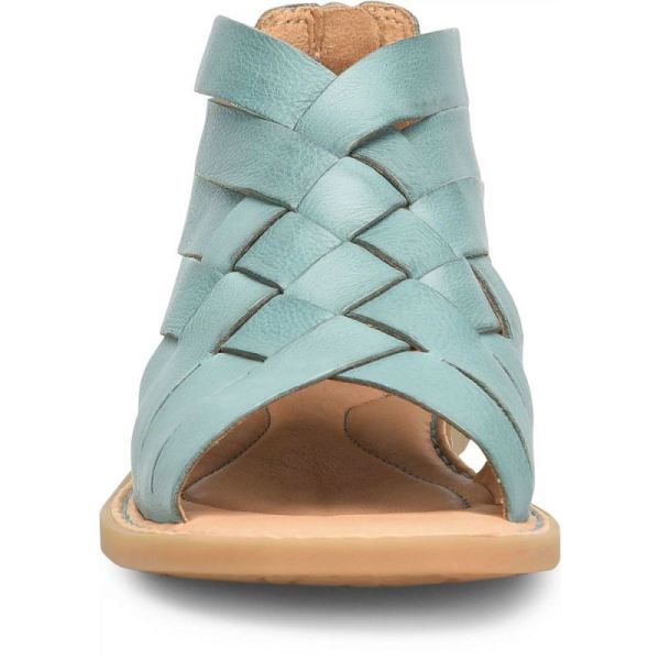 Born | For Women Iwa Woven Sandals - Turquoise Lagoon (Green)