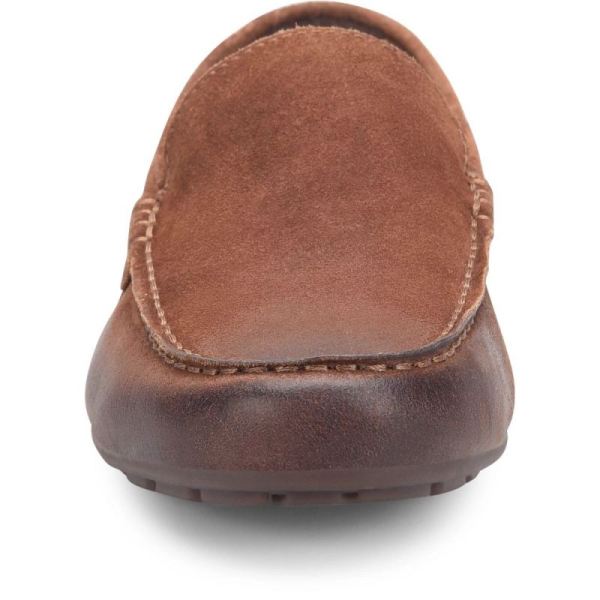 Born | For Men Allan Slip-Ons & Lace-Ups - Rust Tobacco Distressed (Brown)