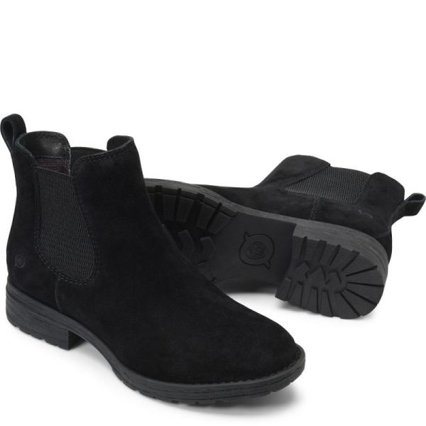 Born | For Women Cove Boots - Black Suede (Black)