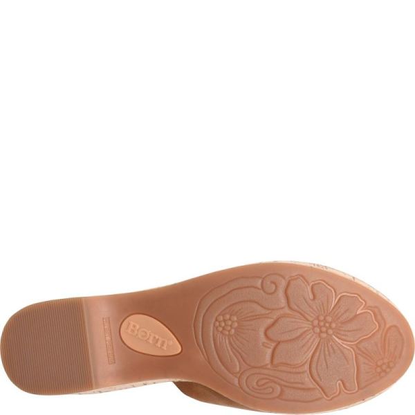 Born | For Women Lilah Sandals - Tan Camel Distressed (Tan)