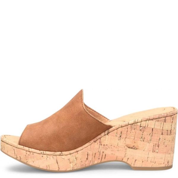 Born | For Women Lilah Sandals - Tan Camel Distressed (Tan)