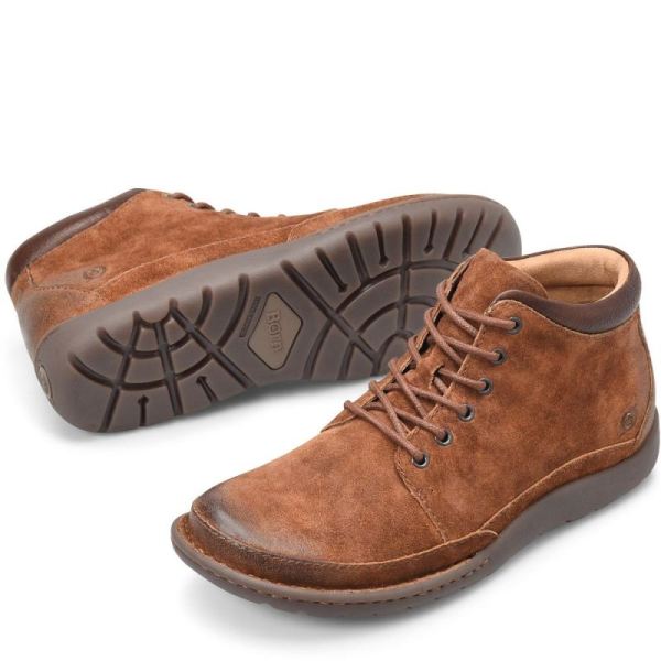 Born | For Men Nigel Boots - Rust Tobacco Distressed (Brown)