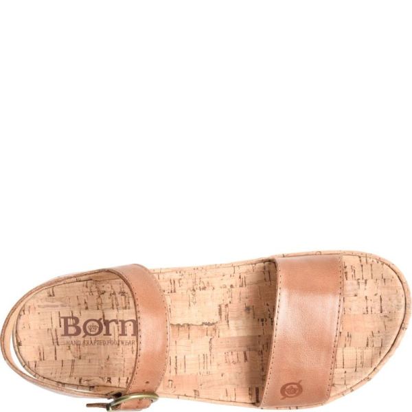 Born | For Women Sari Sandals - Cuoio Brown (Brown)