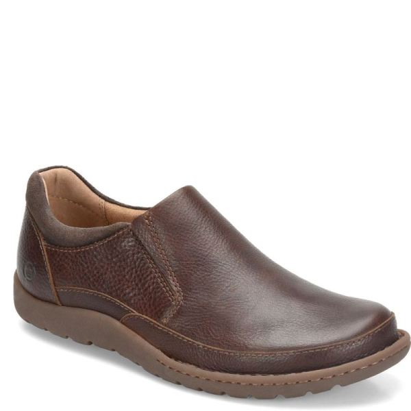 Born | For Men Nigel Slip On Slip-Ons & Lace-Ups - Dark Brown (Brown)