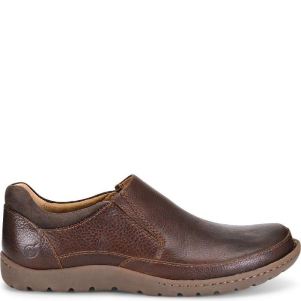 Born | For Men Nigel Slip On Slip-Ons & Lace-Ups - Dark Brown (Brown)