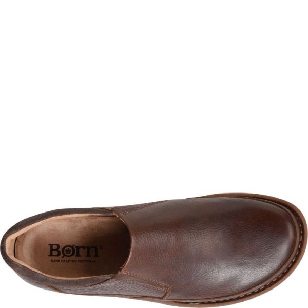 Born | For Men Nigel Slip On Slip-Ons & Lace-Ups - Dark Brown (Brown)