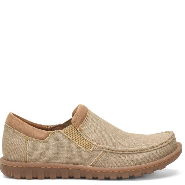 Born | For Men Gudmund Slip-Ons & Lace-Ups - Natural Canvas (Tan)