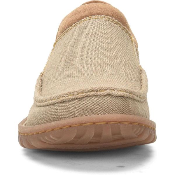 Born | For Men Gudmund Slip-Ons & Lace-Ups - Natural Canvas (Tan)