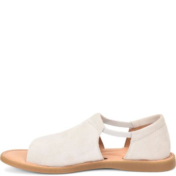 Born | For Women Cove Modern Sandals - Cream Porcellana Suede (White)