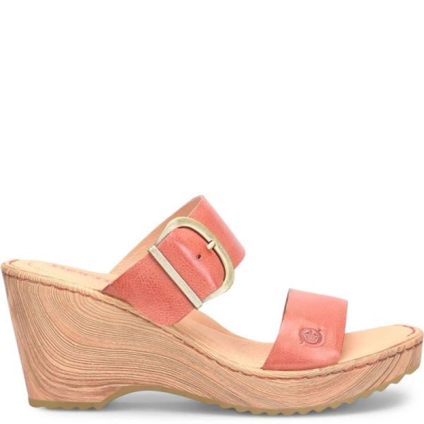 Born | For Women Emily Sandals - Rust Cayenne (Red)