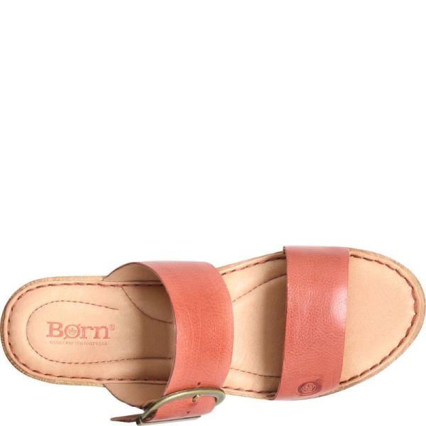 Born | For Women Emily Sandals - Rust Cayenne (Red)