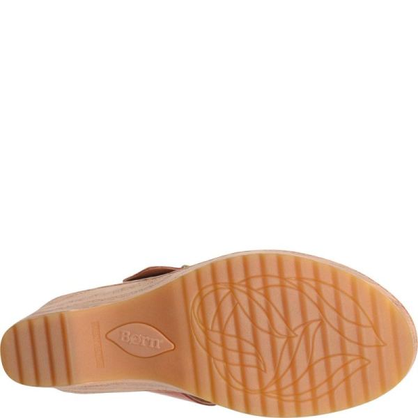 Born | For Women Emily Sandals - Rust Cayenne (Red)