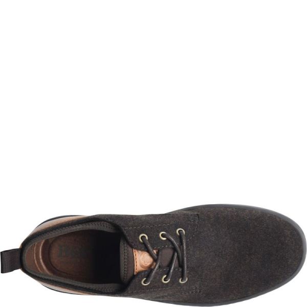 Born | For Men Marcus Slip-Ons & Lace-Ups - Dark Brown Wool Combo (Brown)