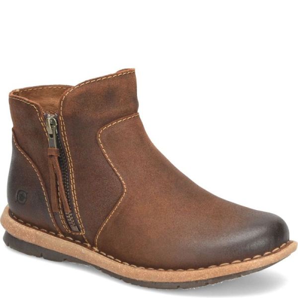 Born | For Women Thia Boots - Glazed Ginger Distressed (Brown)