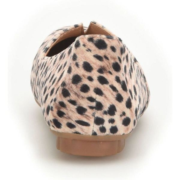 Born | For Women Sebra Flats - Black Natural Leopard (Animal Print)