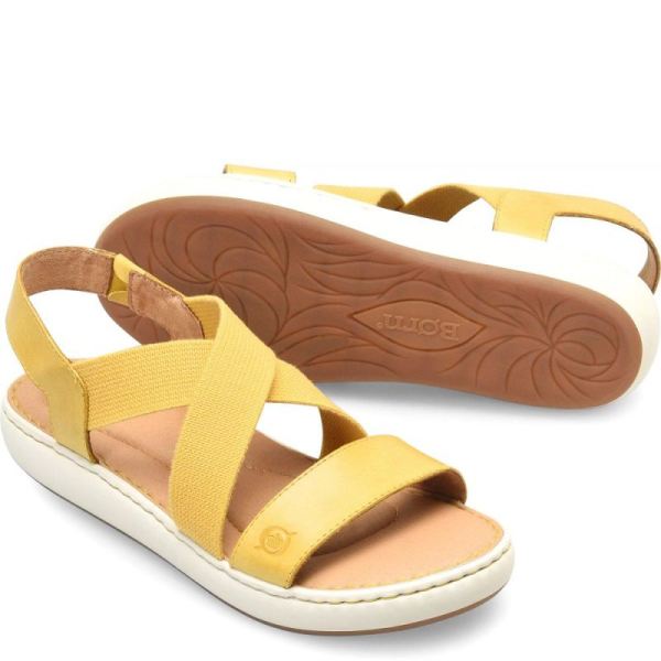 Born | For Women Jayla Sandals - Lemon (Yellow)