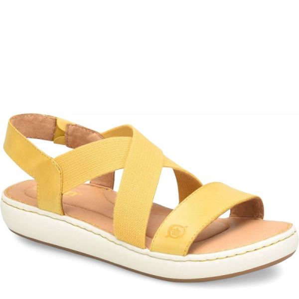 Born | For Women Jayla Sandals - Lemon (Yellow)