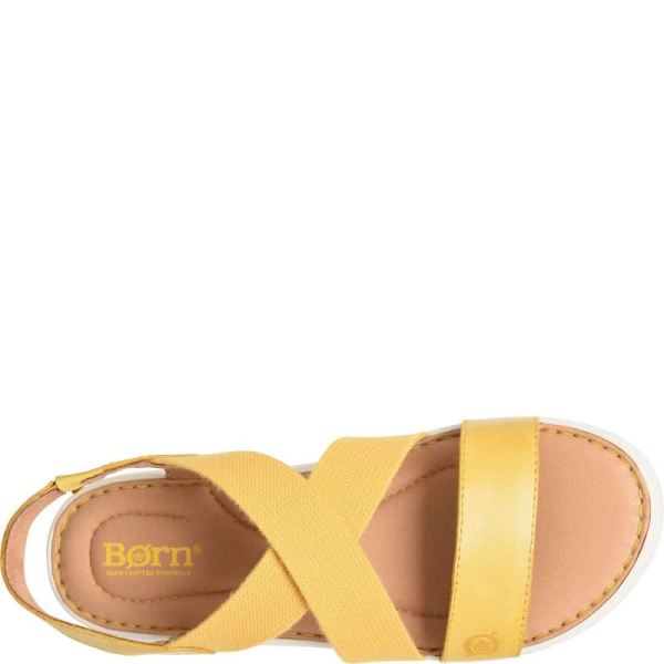 Born | For Women Jayla Sandals - Lemon (Yellow)