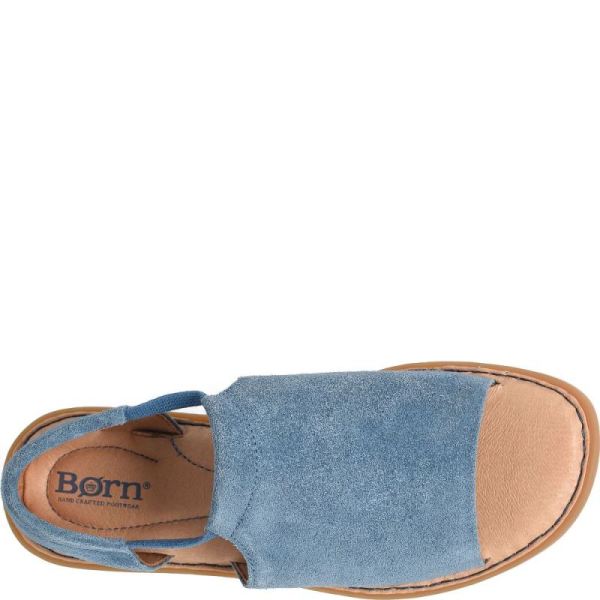 Born | For Women Cove Modern Sandals - Jeans Suede (Blue)