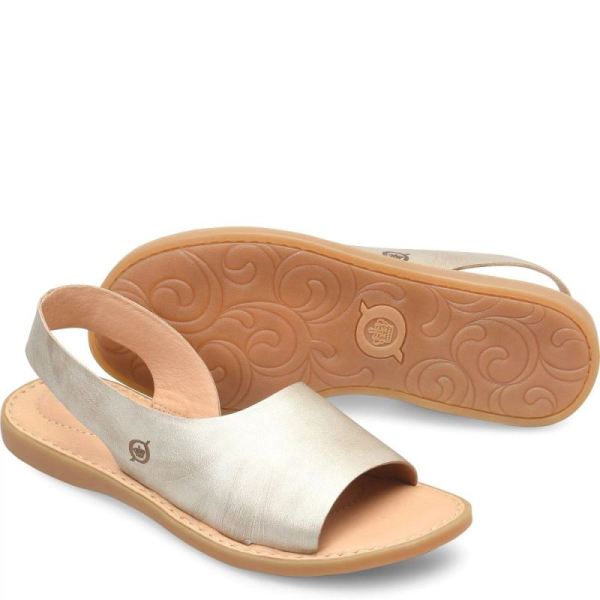 Born | For Women Inlet Sandals - Gold (Metallic)