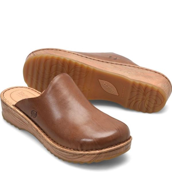 Born | For Women Andy Clogs - Luggage (Brown)