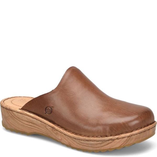 Born | For Women Andy Clogs - Luggage (Brown)