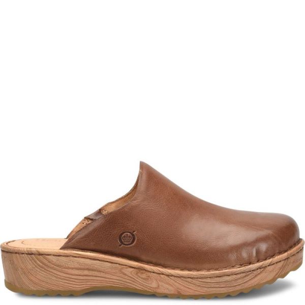 Born | For Women Andy Clogs - Luggage (Brown)