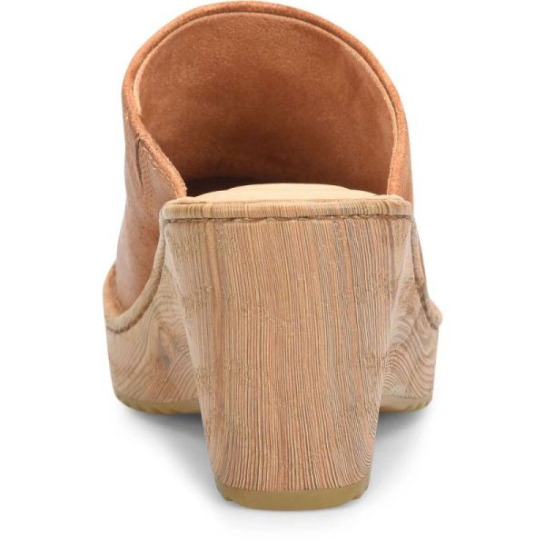 Born | For Women Natalie Clogs - Tan Camel Distressed (Brown)