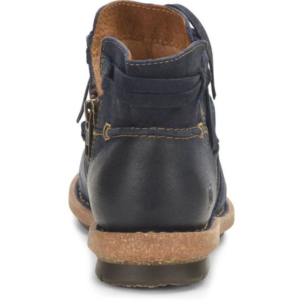 Born | For Women Tarkiln Boots - Navy Blue Distressed (Blue)