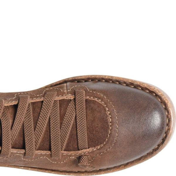 Born | For Women Sienna Slip-Ons & Lace-Ups - Rust Tobacco Distressed (Brown)