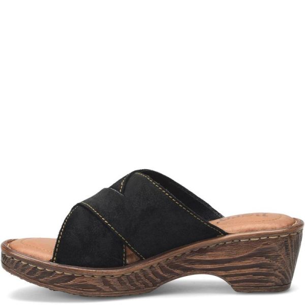 Born | For Women Teayo Basic Sandals - Black Distressed (Black)