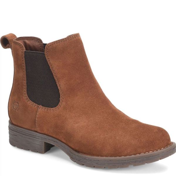 Born | For Women Cove Boots - Rust Siena Suede (Brown)