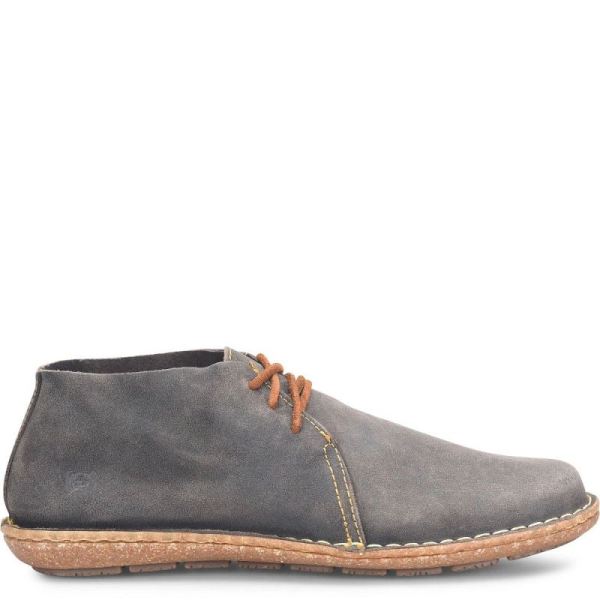 Born | For Men Nash Boots - Dark Concrete Distressed (Grey)