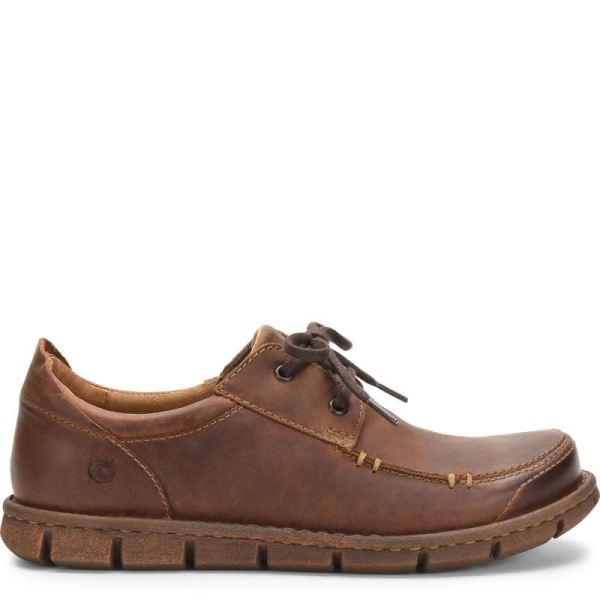 Born | For Men Joel Slip-Ons & Lace-Ups - Etiope Oiled Distressed (Brown)