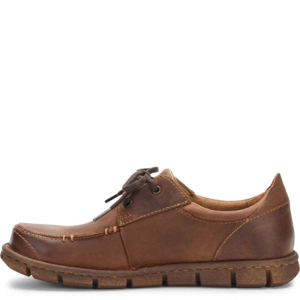 Born | For Men Joel Slip-Ons & Lace-Ups - Etiope Oiled Distressed (Brown)