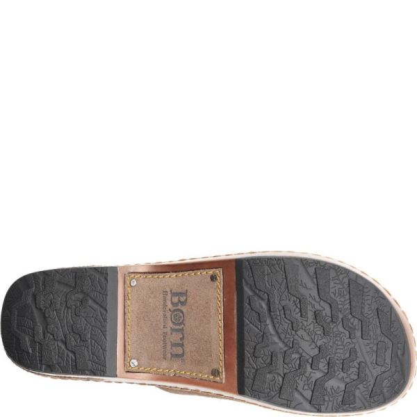 Born | For Women Yucatan Distressed Clogs - Wet Weather (Grey)