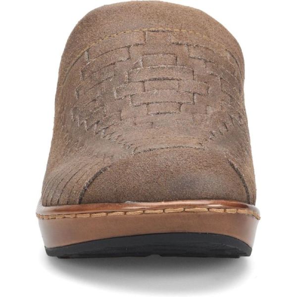 Born | For Women Yucatan Distressed Clogs - Wet Weather (Grey)