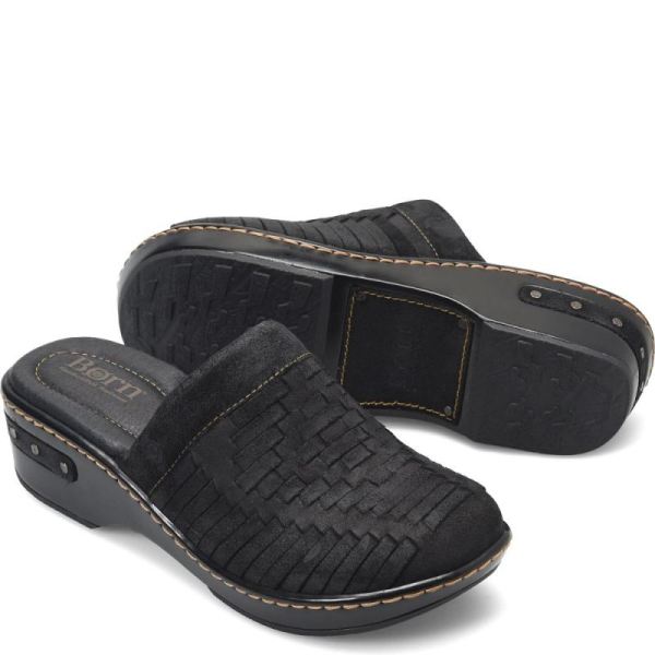 Born | For Women Yucatan Distressed Clogs - Black