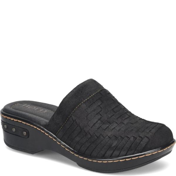 Born | For Women Yucatan Distressed Clogs - Black