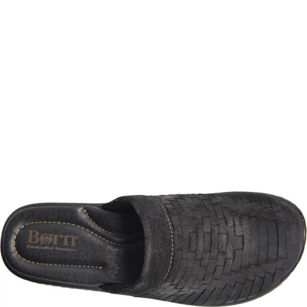 Born | For Women Yucatan Distressed Clogs - Black