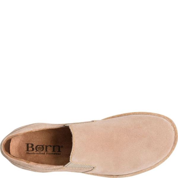 Born | For Women Palma Slip-Ons & Lace-Ups - Natural Sand Suede (Tan)