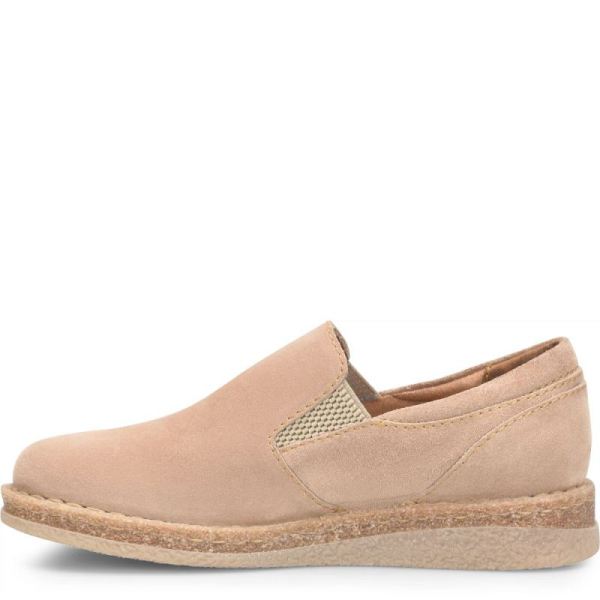 Born | For Women Palma Slip-Ons & Lace-Ups - Natural Sand Suede (Tan)